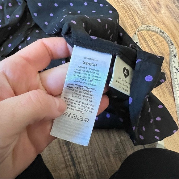 Madewell Faux-Wrap Midi Dress in Polka Dot - Picture 14 of 16